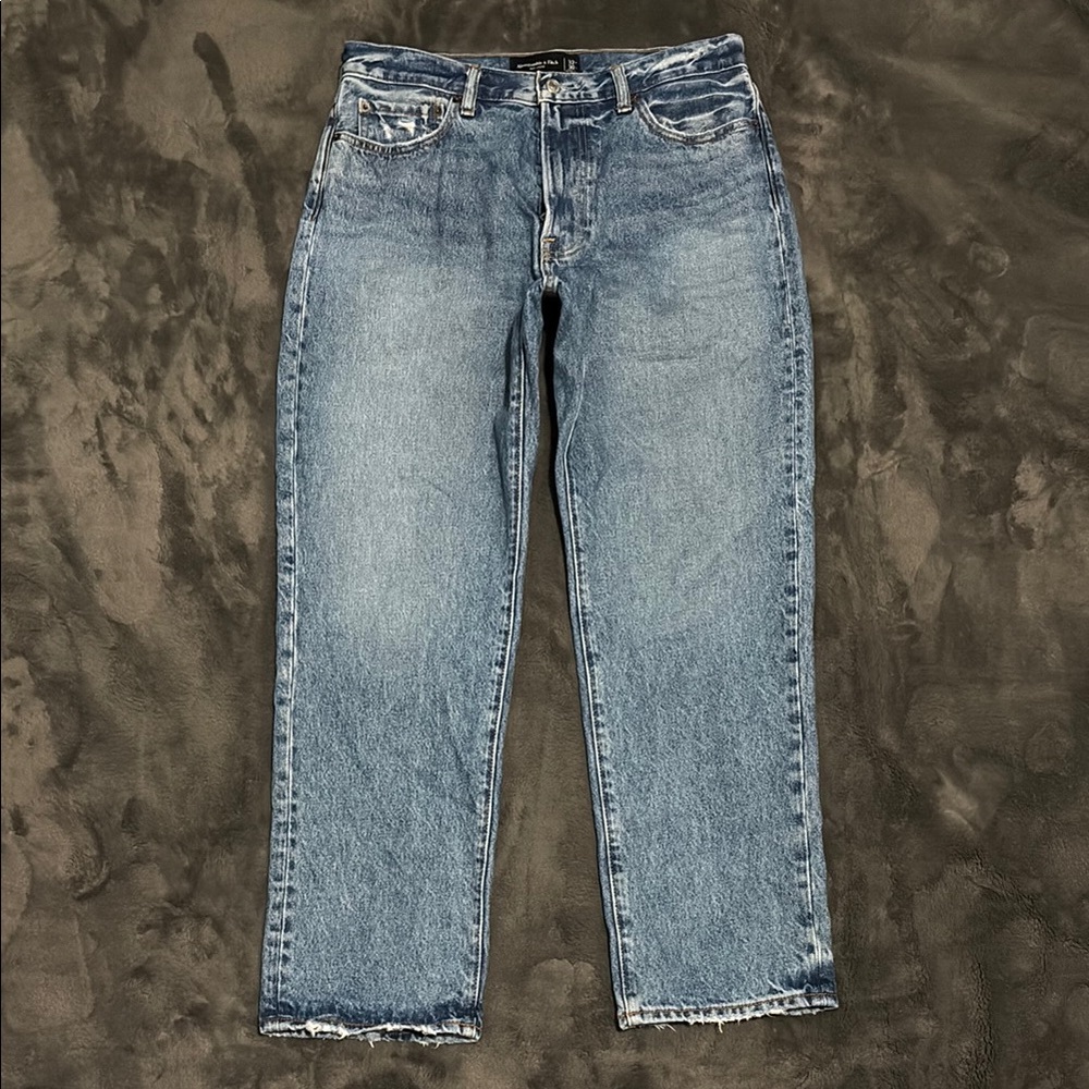 Abercrombie & Fitch Blue 90s Loose Jeans